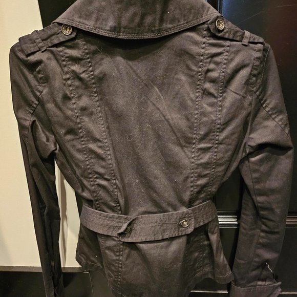 Young and fun belted black jacket - Calvin Klein Jeans - Size S - Picture 2 of 3